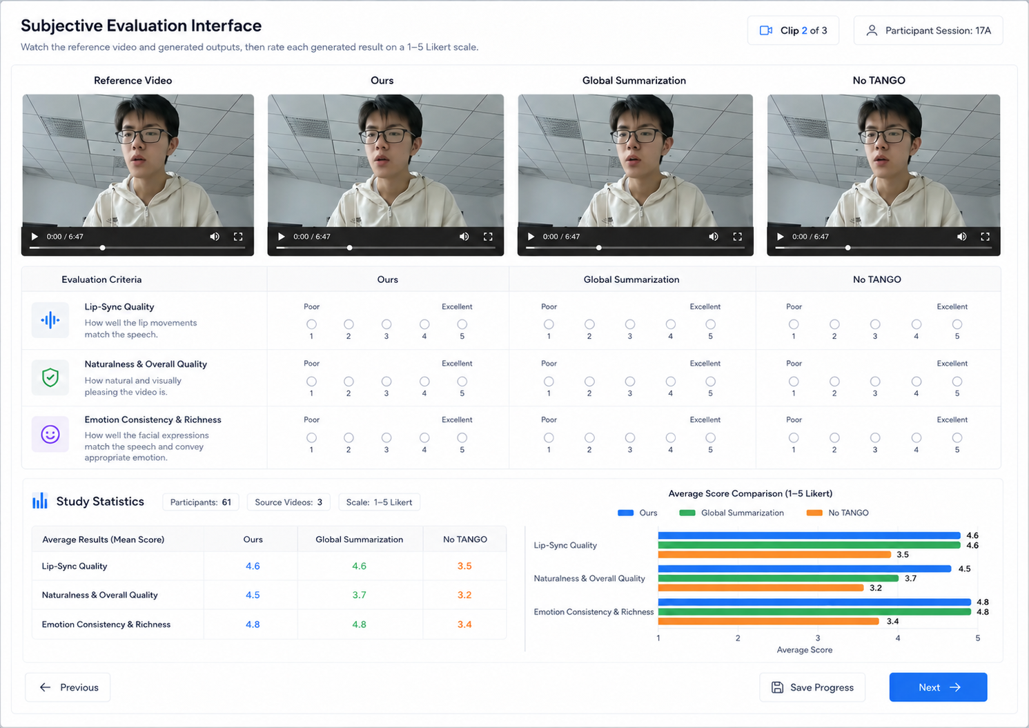 TalkSummary interface illustration